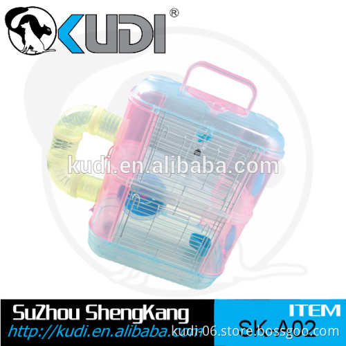 Durable double layers hamster cage